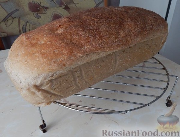 Хлеб белый бездрожжевой, на закваске