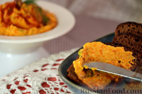 Морковная намазка