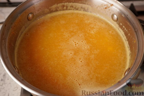 Венгерский крем-суп из персиков