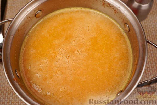 Венгерский крем-суп из персиков