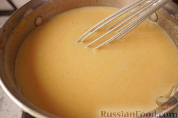 Венгерский крем-суп из персиков