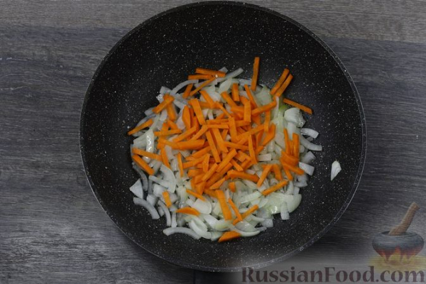 Рис с кабачками и цветной капустой