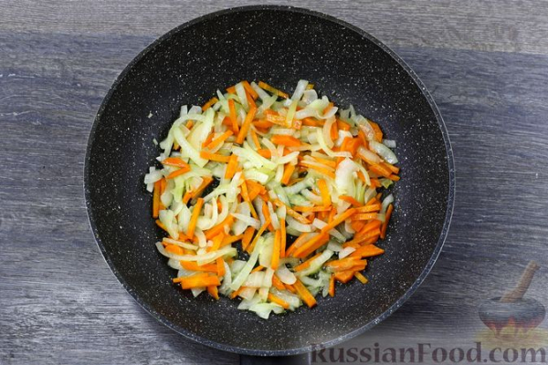 Рис с кабачками и цветной капустой
