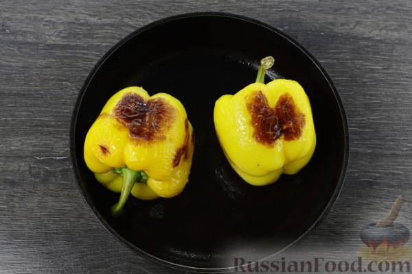 Пицца-рулет с болгарским перцем и шпинатом