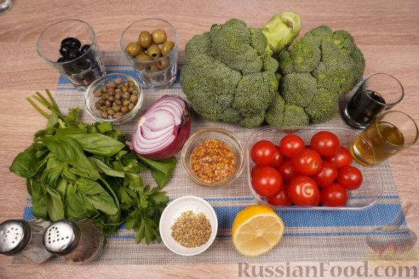Салат из брокколи