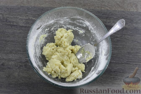 Постная галета с яблоками