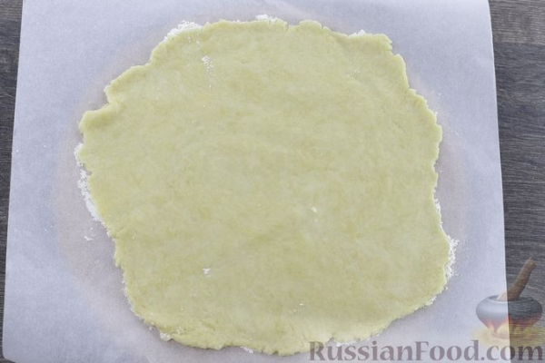 Постная галета с яблоками