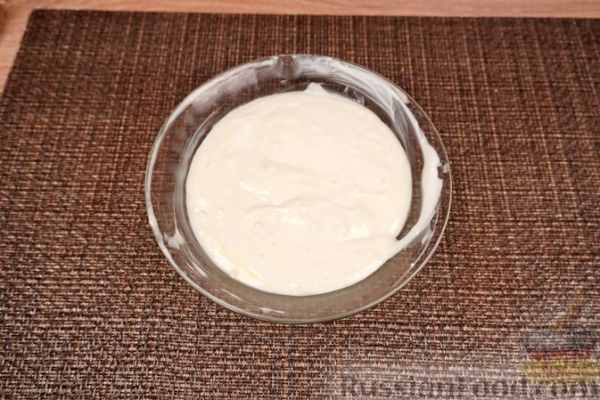 Йогуртовый десерт с арбузом