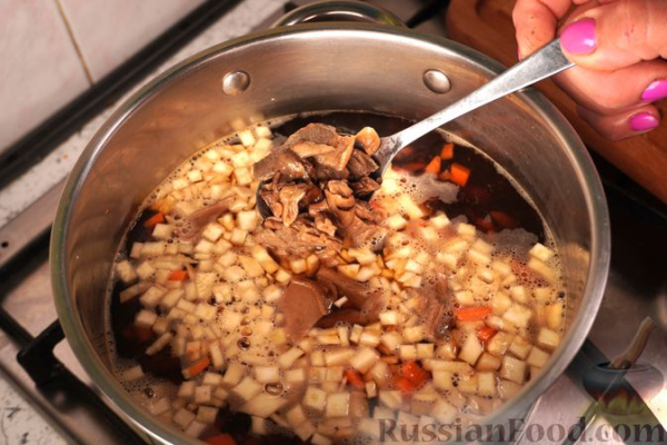 Польский грибной суп