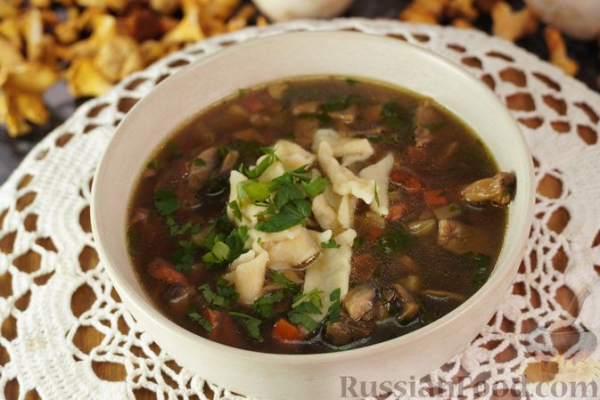 Польский грибной суп
