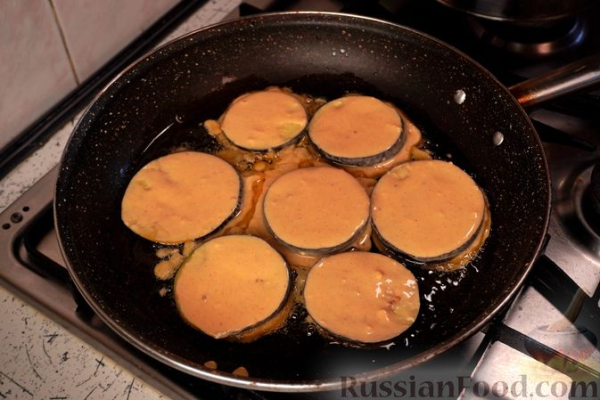 Баклажаны в кляре по-гречески